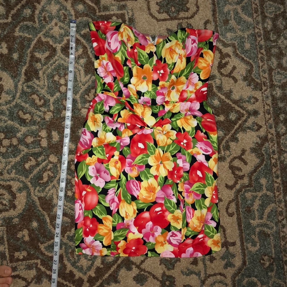 Ark & Co Strapless Floral Dress